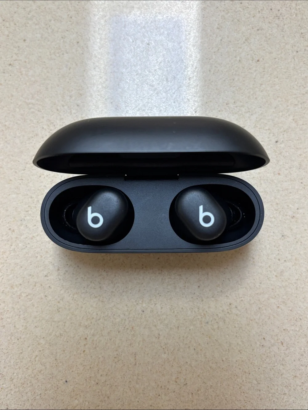 Beats by Dre Matte Black True Wireless Earbuds with Charging Case